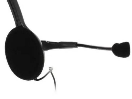 Наушники с микрофоном проводные Logitech Stereo Headset H111 Black